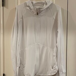 Athleta White Utility Jacket